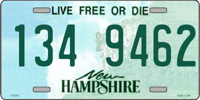 NH license plate 1349462