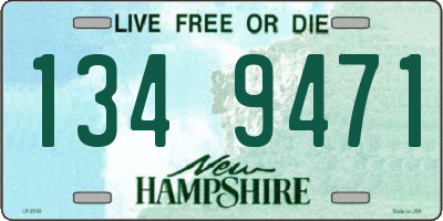 NH license plate 1349471