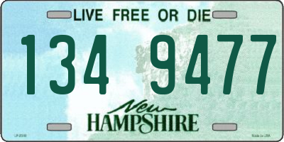 NH license plate 1349477