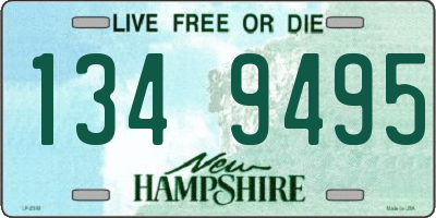 NH license plate 1349495