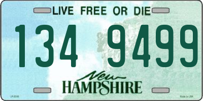 NH license plate 1349499