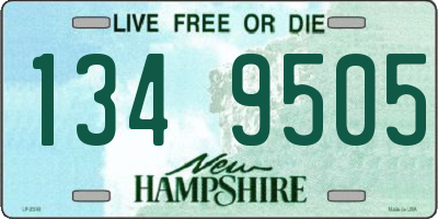 NH license plate 1349505