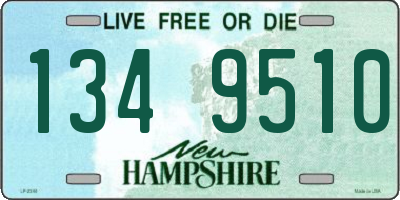 NH license plate 1349510