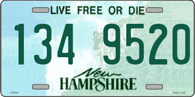 NH license plate 1349520