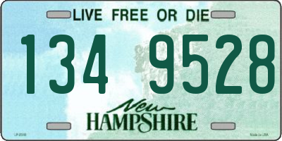 NH license plate 1349528