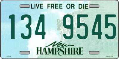 NH license plate 1349545