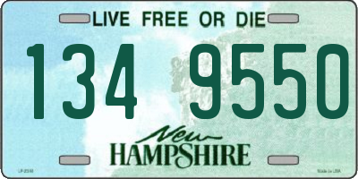 NH license plate 1349550