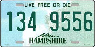 NH license plate 1349556