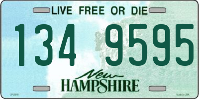 NH license plate 1349595
