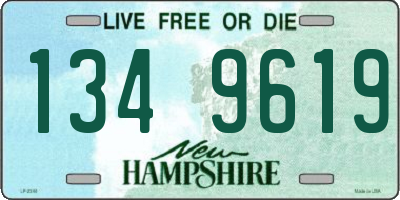 NH license plate 1349619