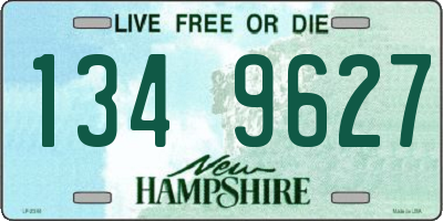 NH license plate 1349627