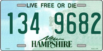 NH license plate 1349682