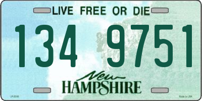 NH license plate 1349751