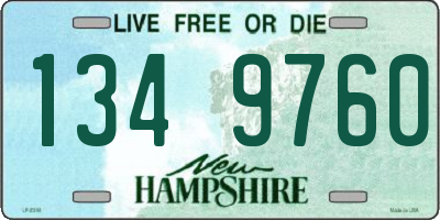 NH license plate 1349760