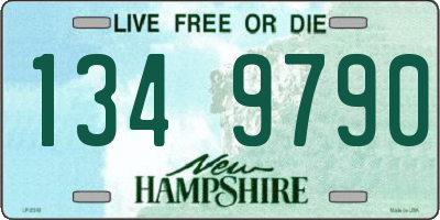 NH license plate 1349790