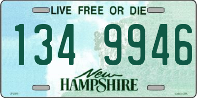 NH license plate 1349946