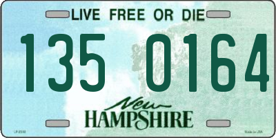 NH license plate 1350164