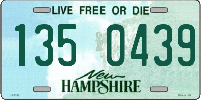NH license plate 1350439