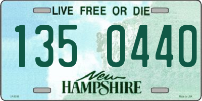 NH license plate 1350440