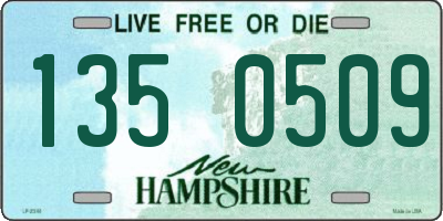 NH license plate 1350509