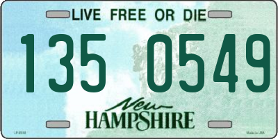 NH license plate 1350549