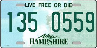 NH license plate 1350559