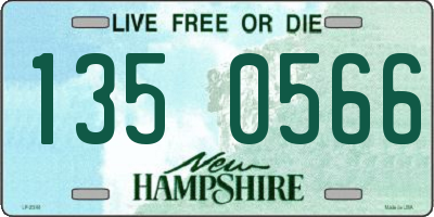 NH license plate 1350566