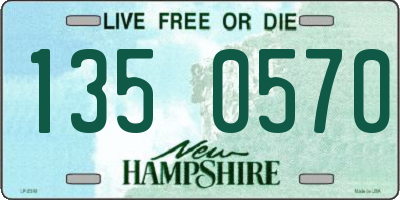 NH license plate 1350570