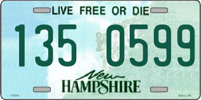 NH license plate 1350599