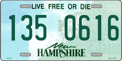 NH license plate 1350616