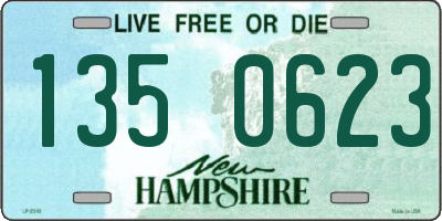 NH license plate 1350623