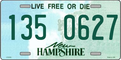NH license plate 1350627
