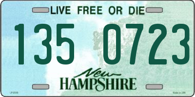 NH license plate 1350723