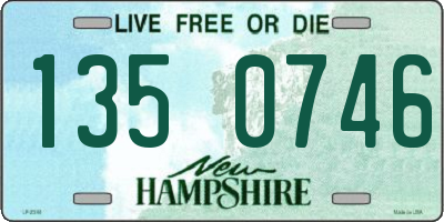 NH license plate 1350746