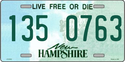 NH license plate 1350763