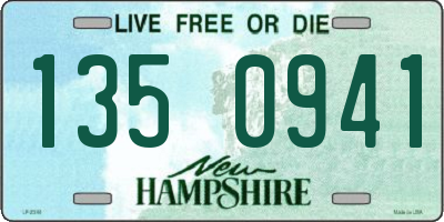 NH license plate 1350941