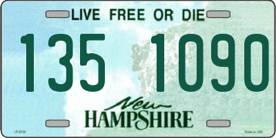 NH license plate 1351090