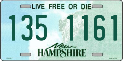 NH license plate 1351161