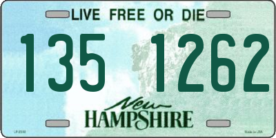 NH license plate 1351262