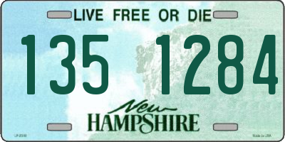 NH license plate 1351284