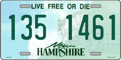 NH license plate 1351461