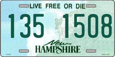 NH license plate 1351508