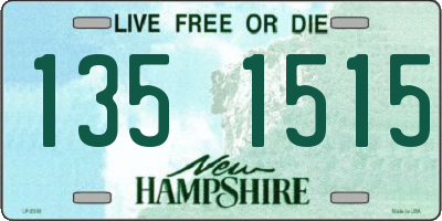 NH license plate 1351515