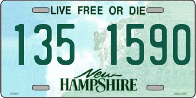 NH license plate 1351590