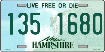 NH license plate 1351680