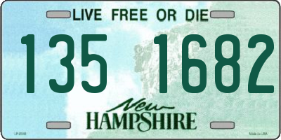NH license plate 1351682
