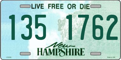 NH license plate 1351762