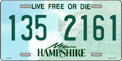 NH license plate 1352161