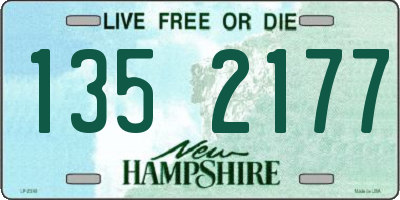 NH license plate 1352177
