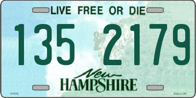 NH license plate 1352179